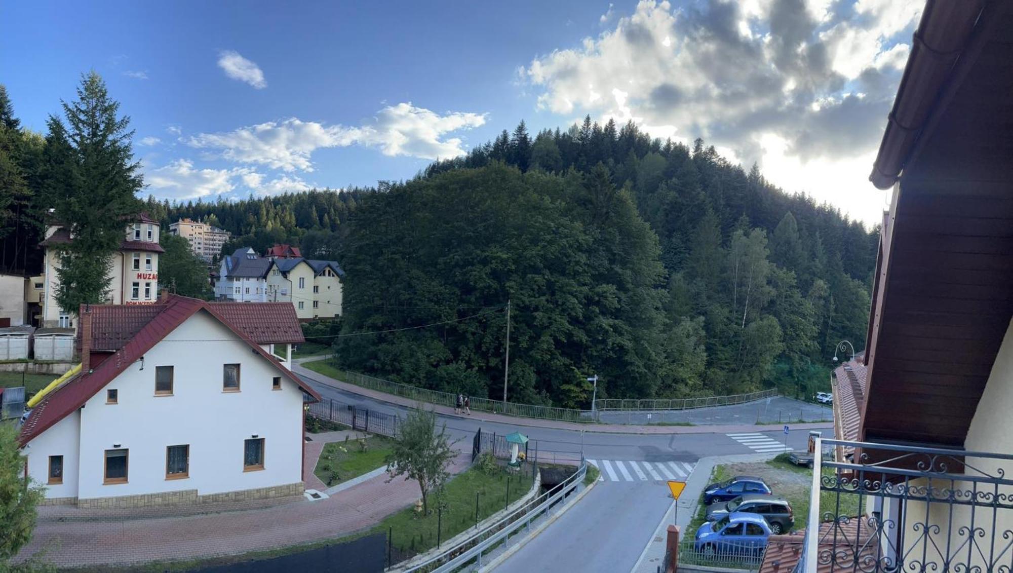 Pensjonat Szach Krynica Zdroj Buitenkant foto