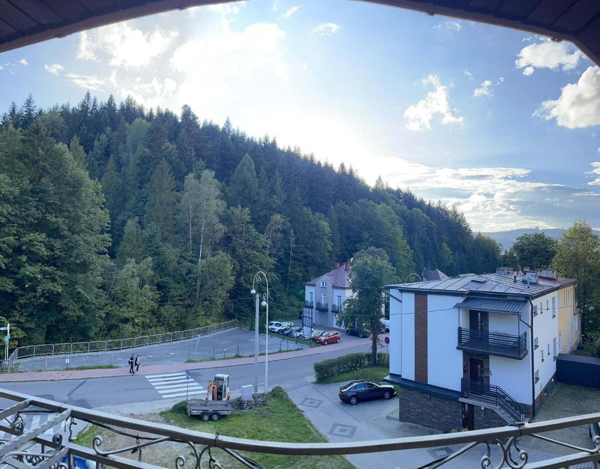 Pensjonat Szach Krynica Zdroj Buitenkant foto